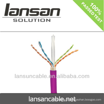 UTP / FTP / SFTP Cat6 Box Kabel BC / CCA / CCS solide 305m / Box (CE, UL, ISO, RoHS)